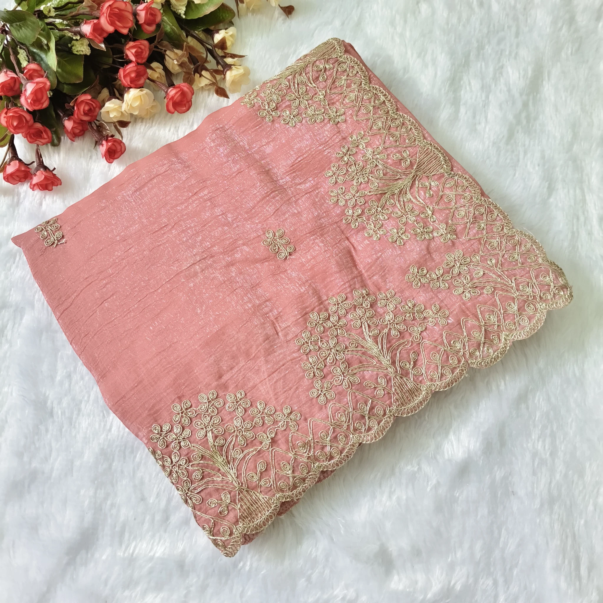 Crunchy Saree