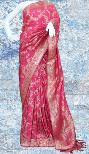 Banarasi Silk Saree - StitchVogue