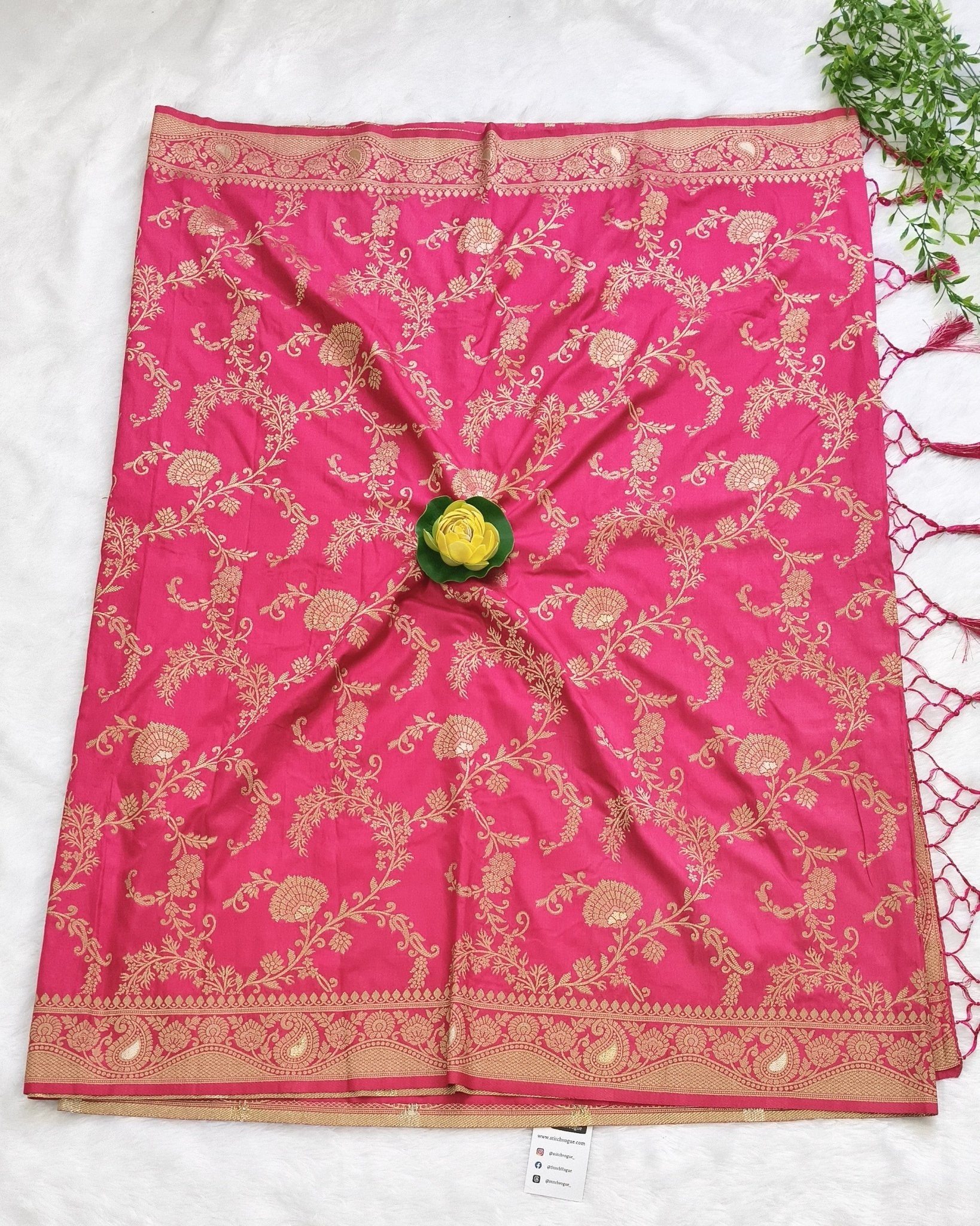 Banarasi Silk Saree - StitchVogue
