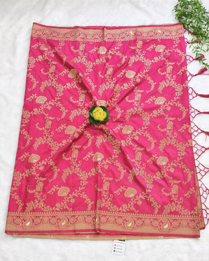 Banarasi Silk Saree - StitchVogue