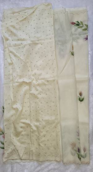 Crepe Silk Saree - StitchVogue