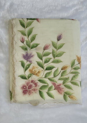 Crepe Silk Saree - StitchVogue