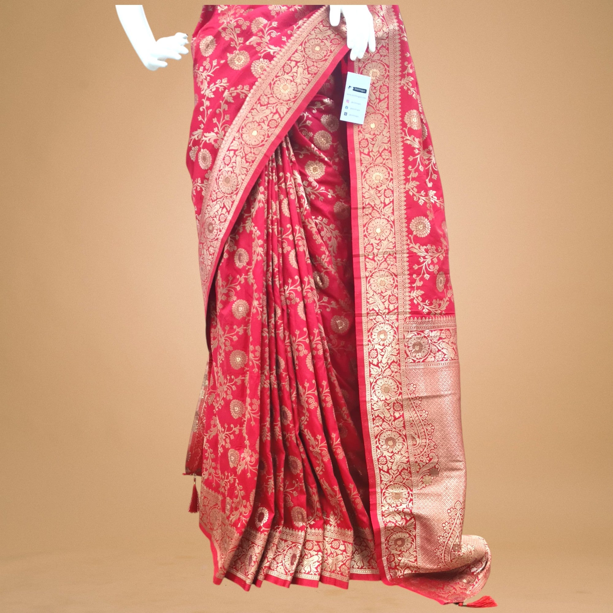 Dola Silk Saree - StitchVogue