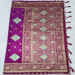 Dola Silk Saree - StitchVogue