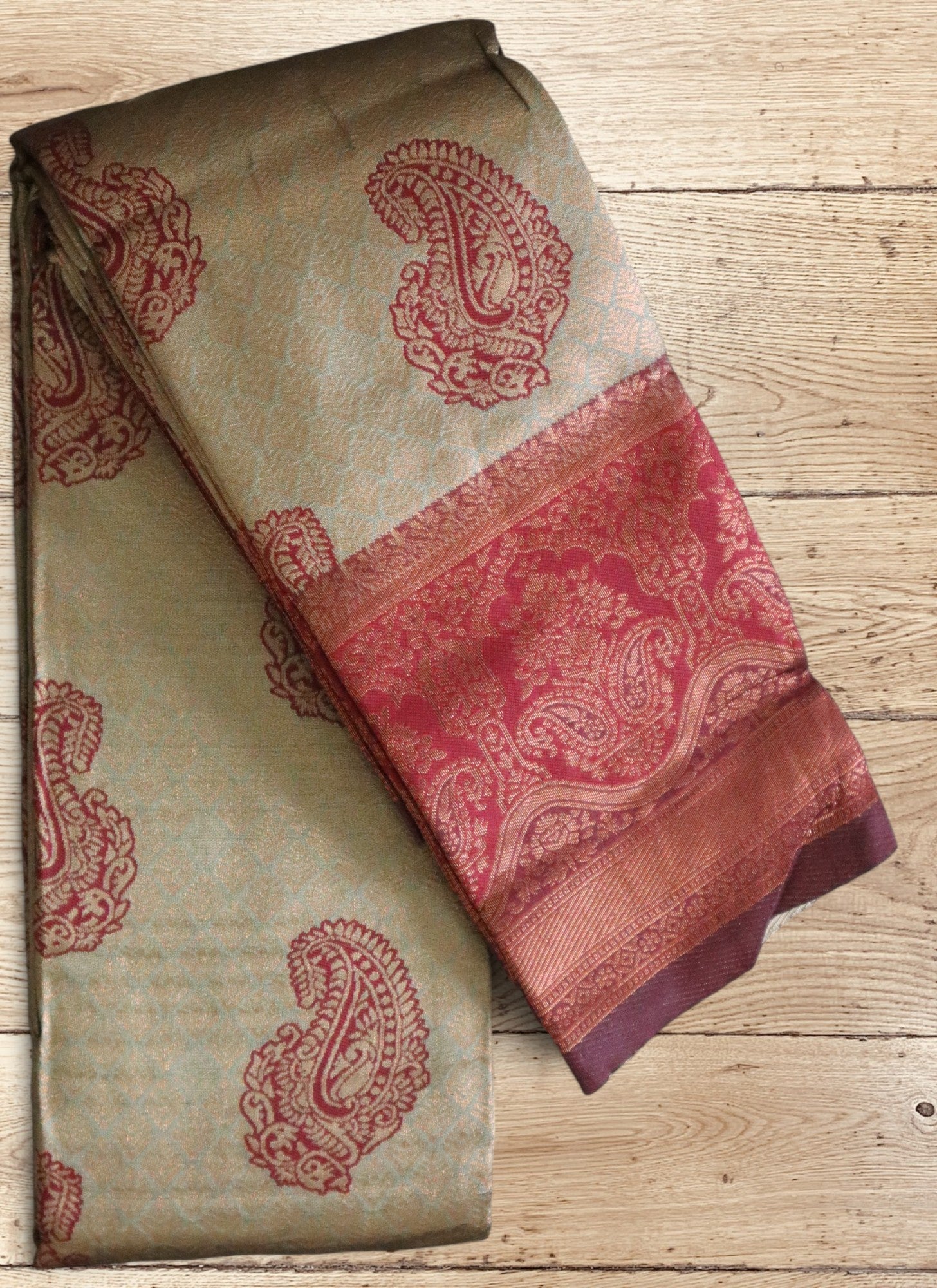 Kanjeevaram Silk Saree - StitchVogue