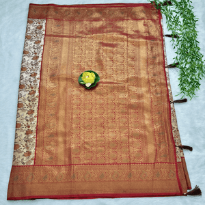 Kanjeevaram Silk Saree - StitchVogue
