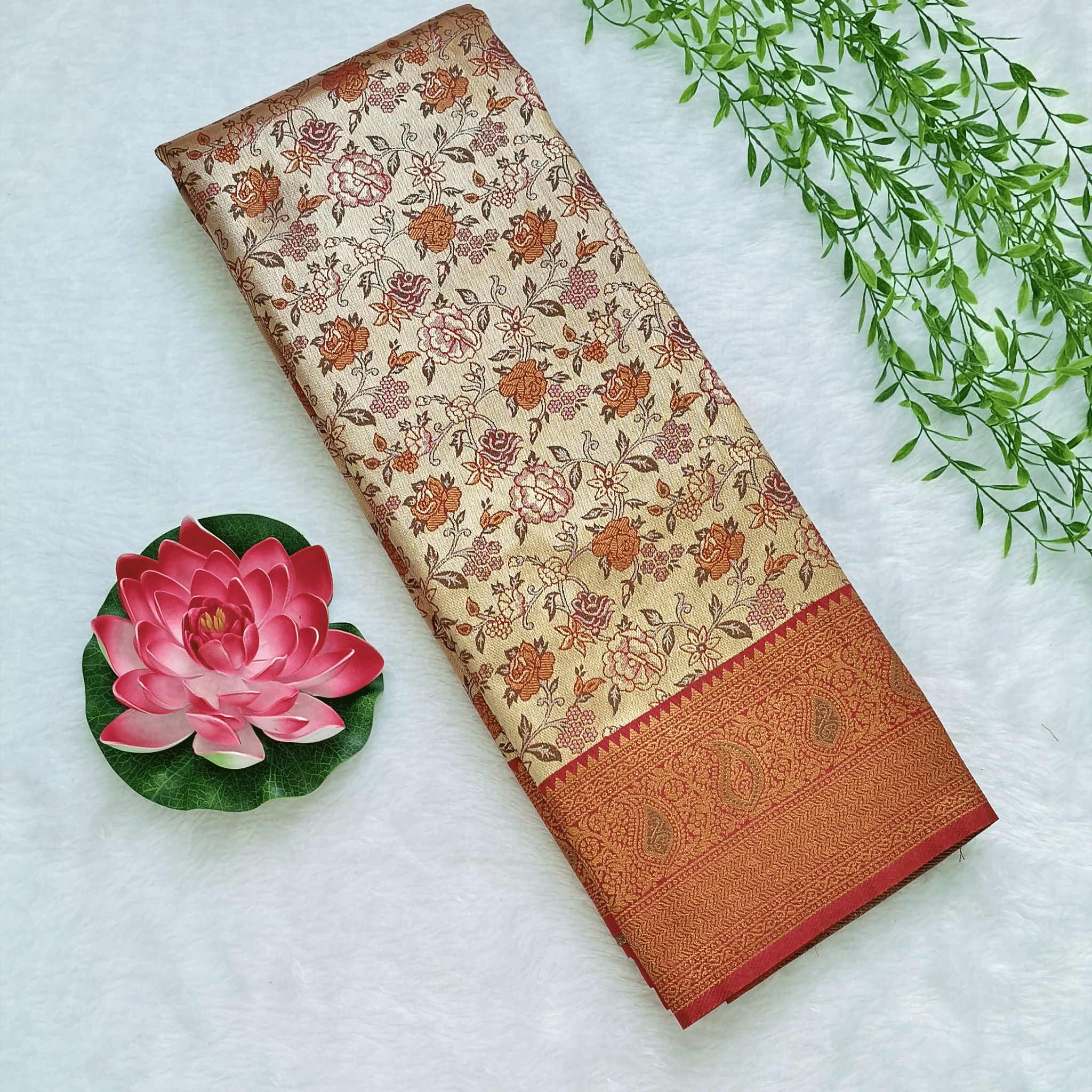 Kanjeevaram Silk Saree - StitchVogue