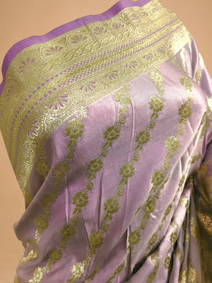 Lichi Silk Saree - StitchVogue