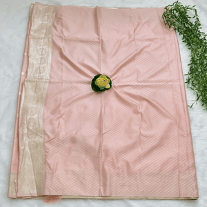 Lichi Silk Saree - StitchVogue