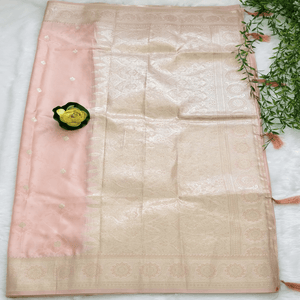 Lichi Silk Saree - StitchVogue