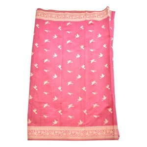 Mercerised Cotton Saree - StitchVogue