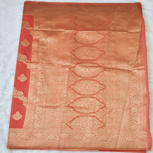 Organza Silk Saree - StitchVogue