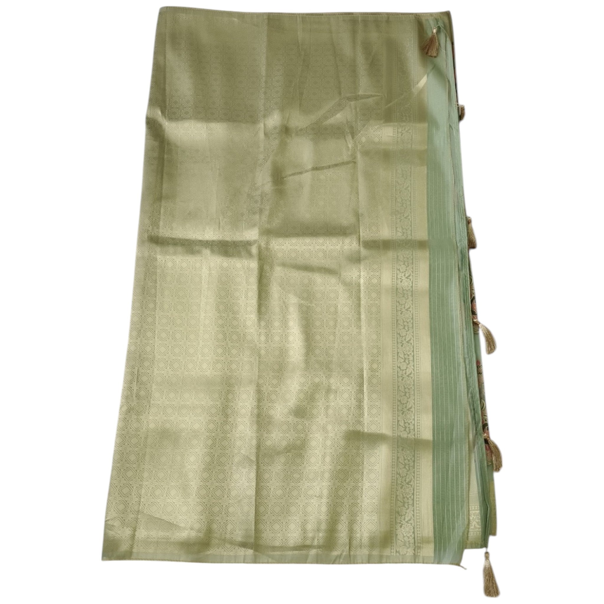Organza Silk Saree - StitchVogue