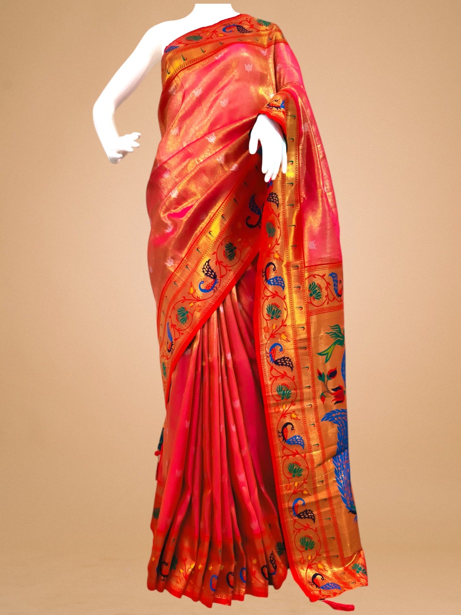 Paithani Silk Saree - StitchVogue