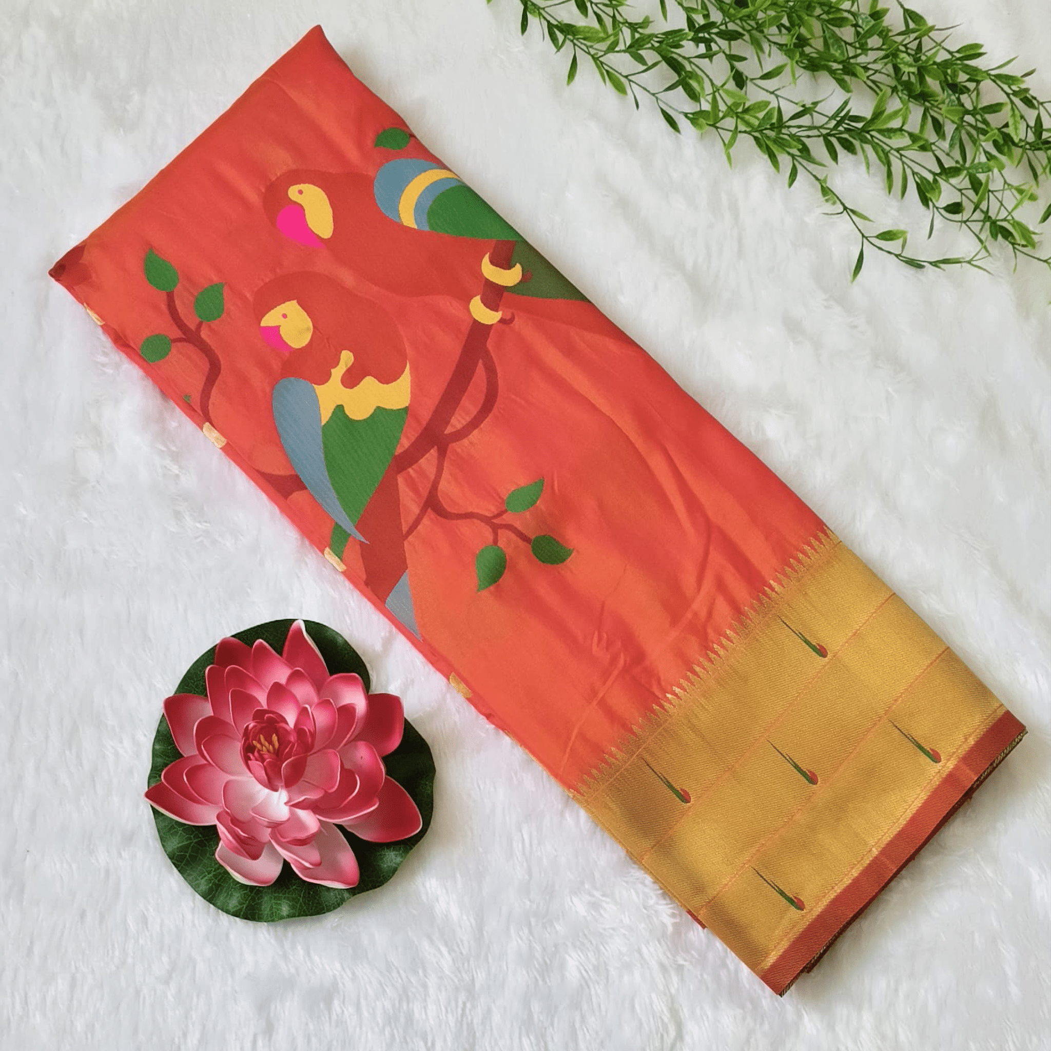 Paithani Silk Saree - StitchVogue