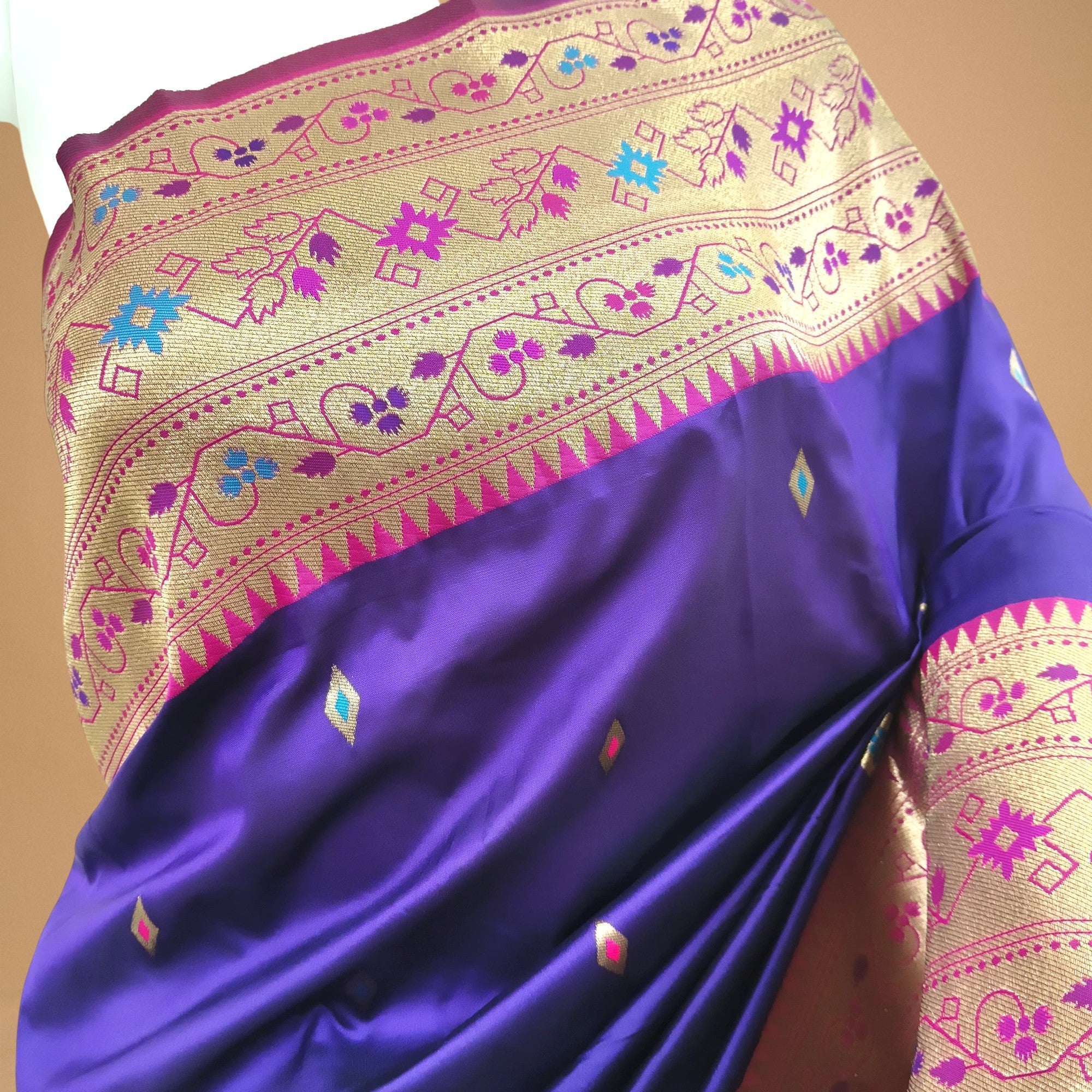 Paithani Silk Saree - StitchVogue