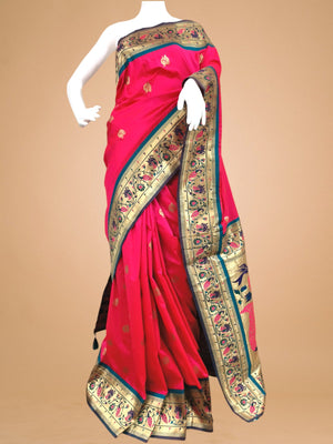 Paithani Silk Saree - StitchVogue