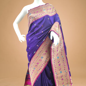 Paithani Silk Saree - StitchVogue