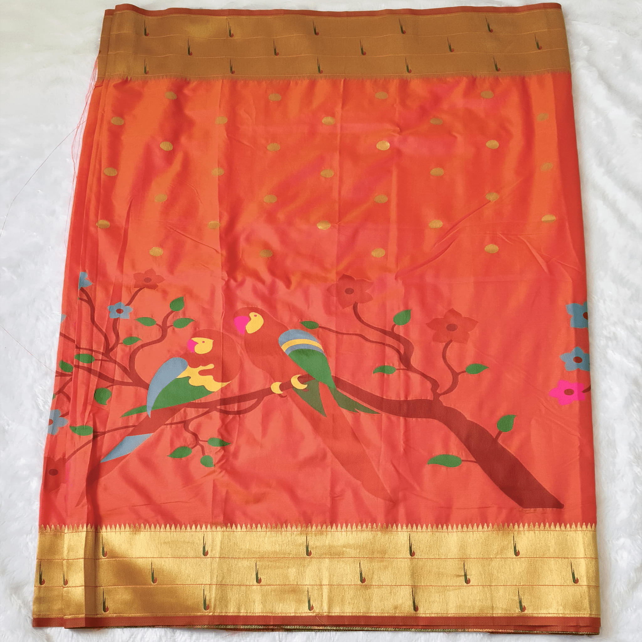 Paithani Silk Saree - StitchVogue