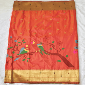 Paithani Silk Saree - StitchVogue