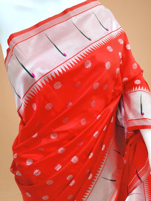 Paithani Silk Saree - StitchVogue