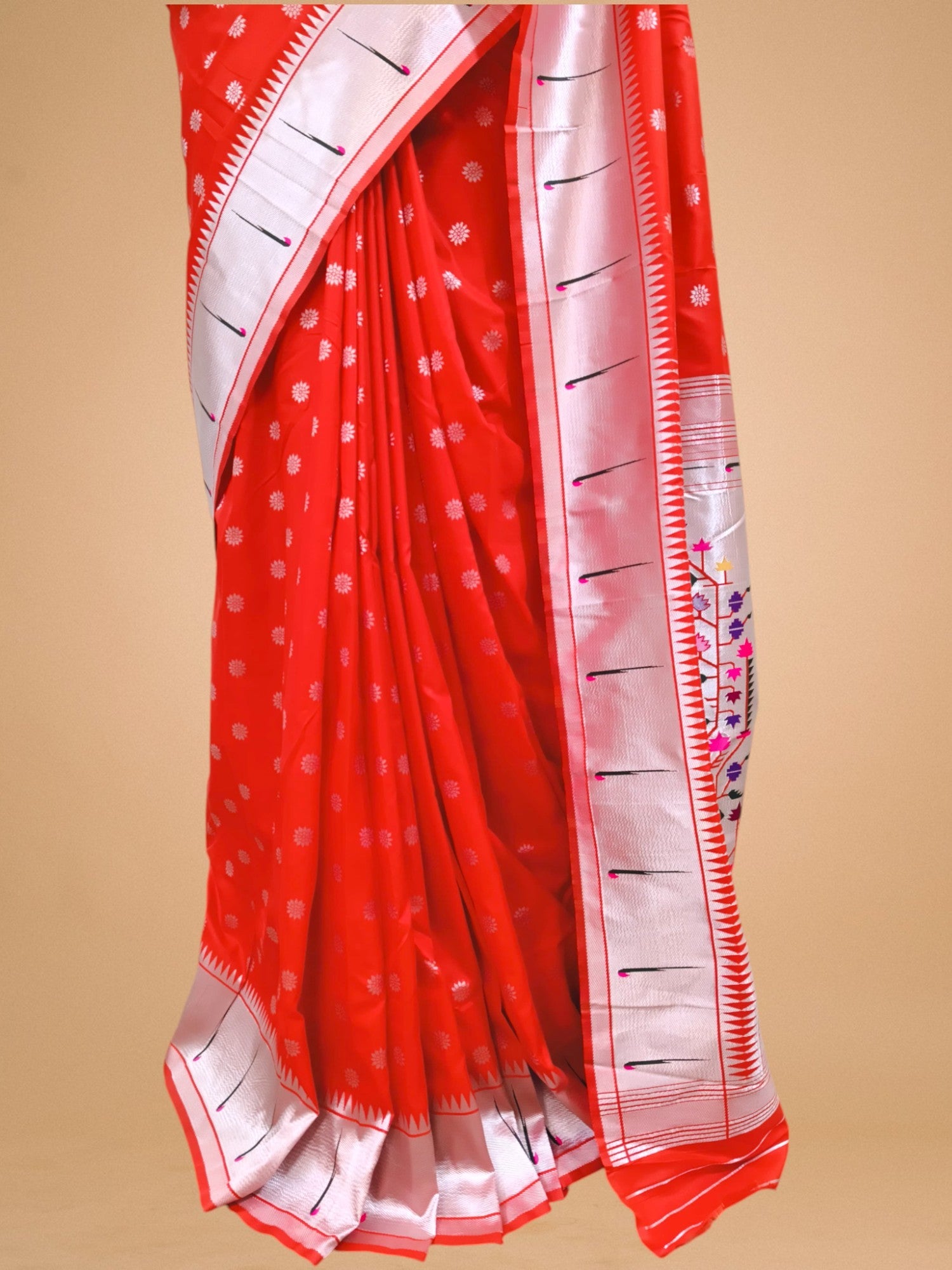 Paithani Silk Saree - StitchVogue