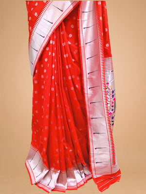 Paithani Silk Saree - StitchVogue
