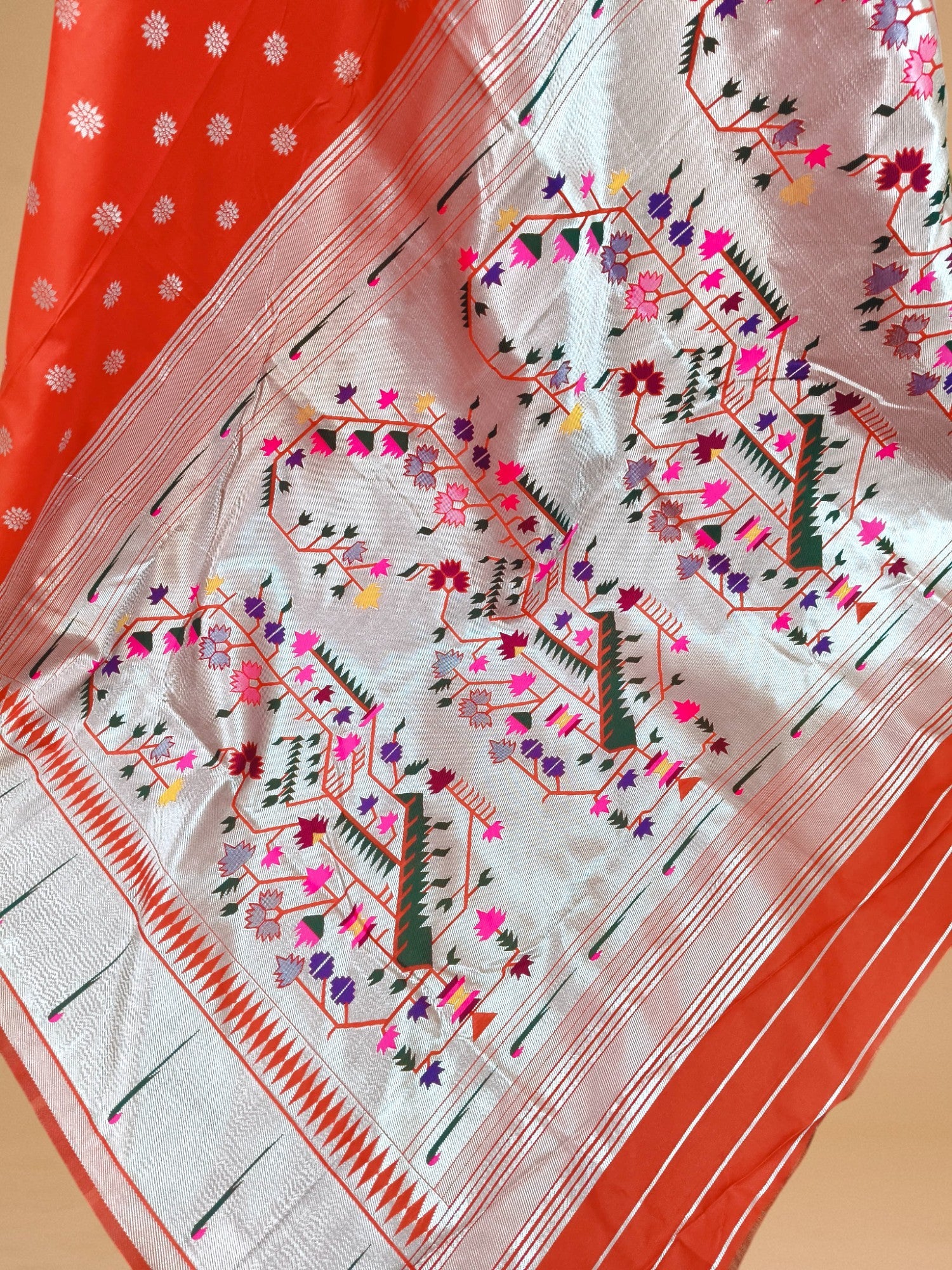 Paithani Silk Saree - StitchVogue