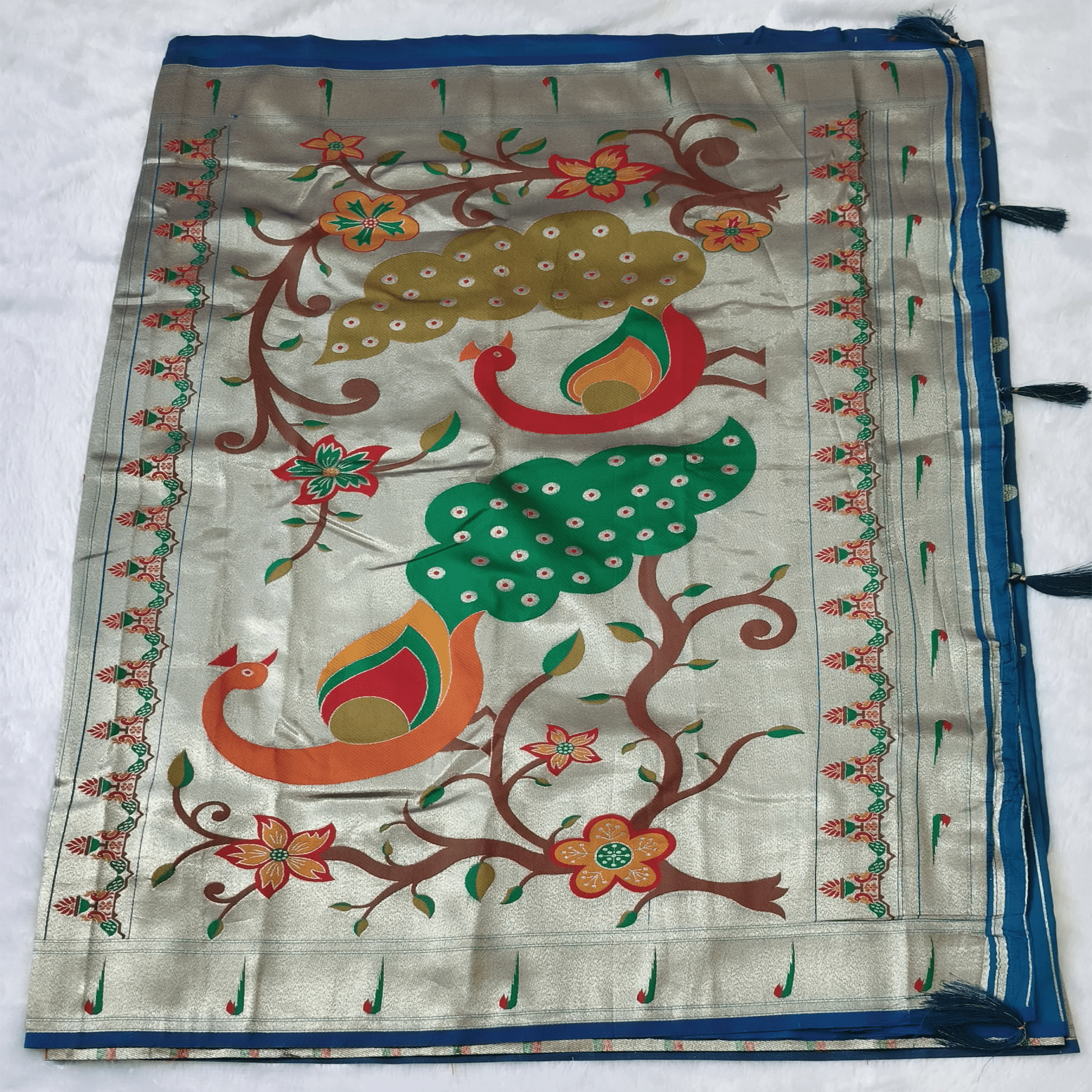 Paithani Silk Saree - StitchVogue