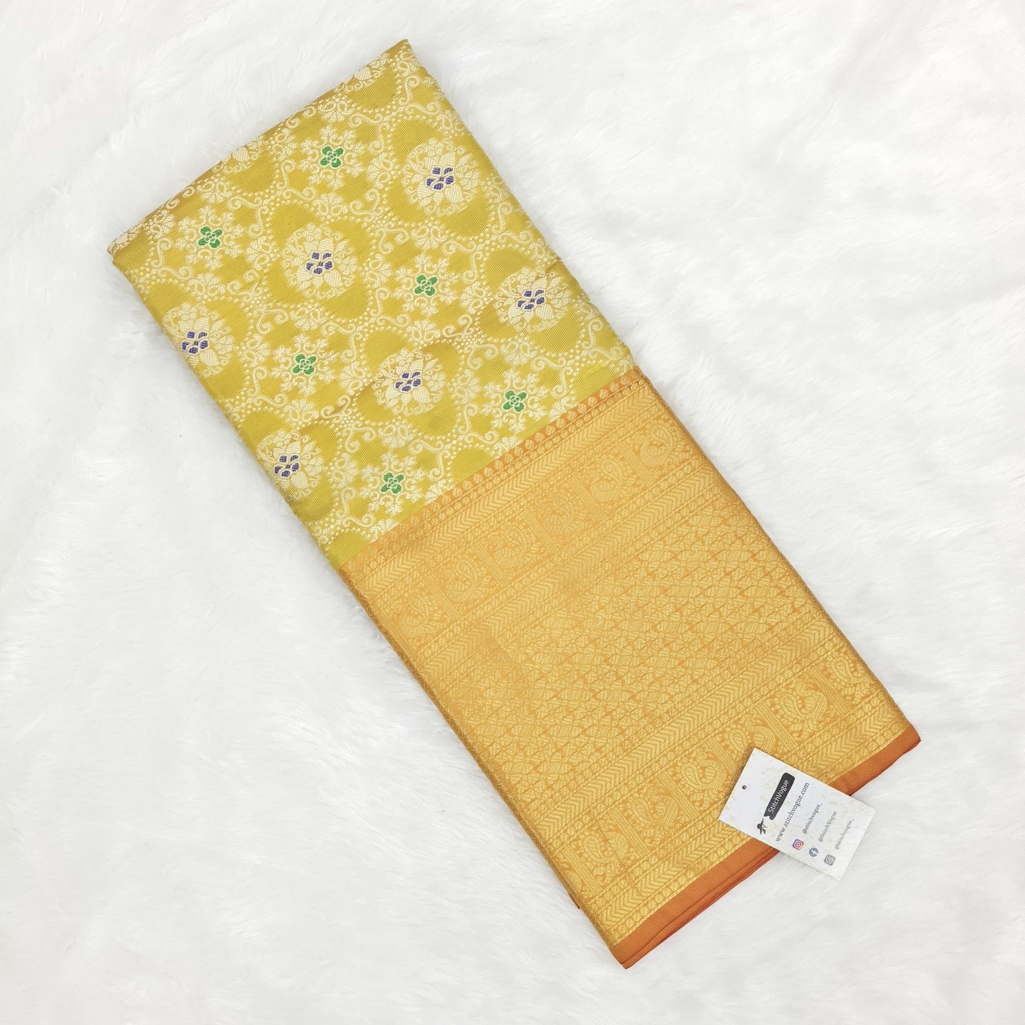Pattu Silk Saree - StitchVogue