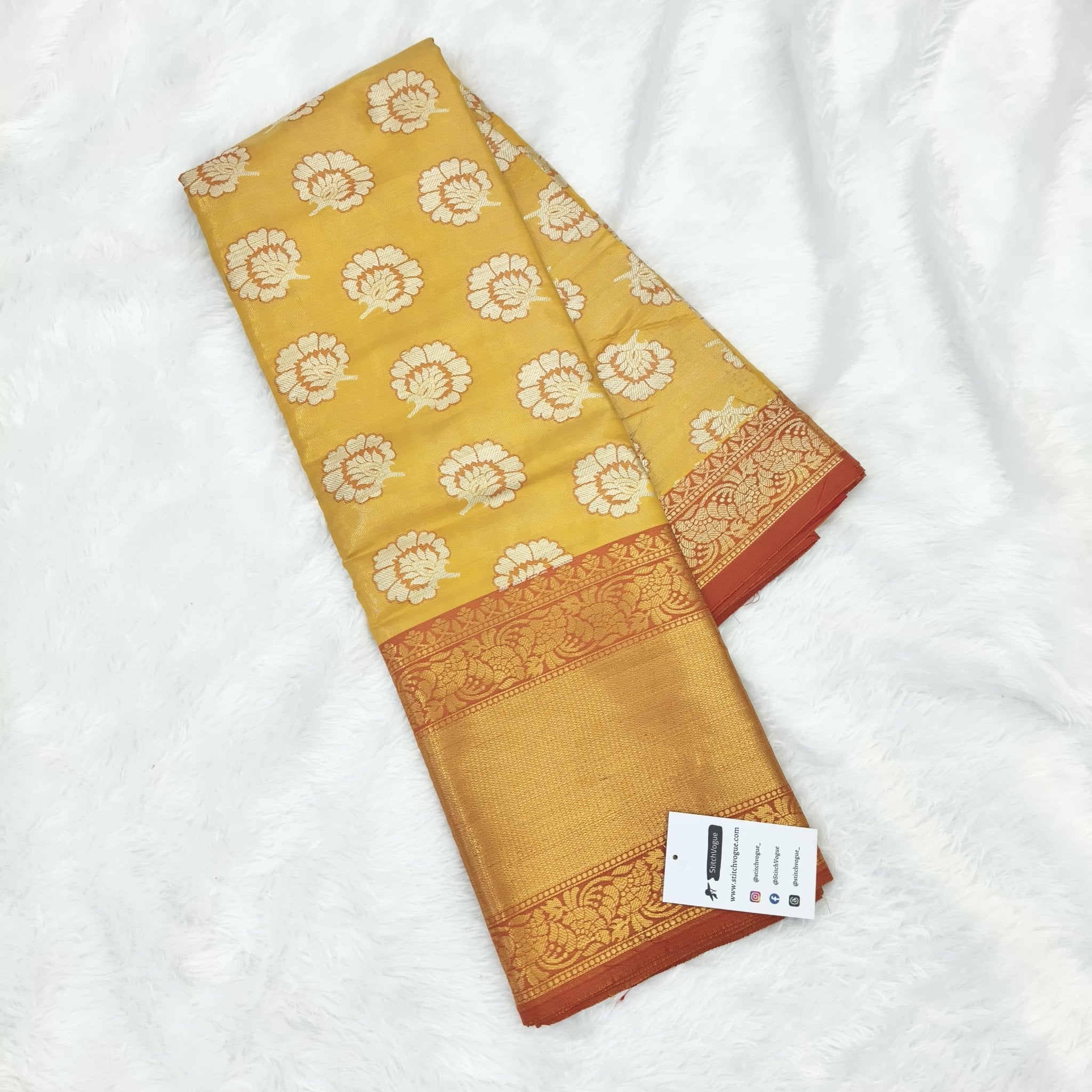 Pattu Silk Saree - StitchVogue