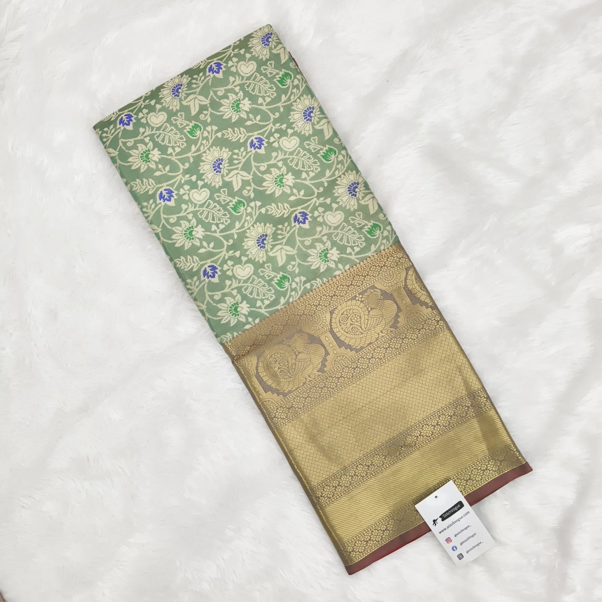 Pattu Silk Saree - StitchVogue