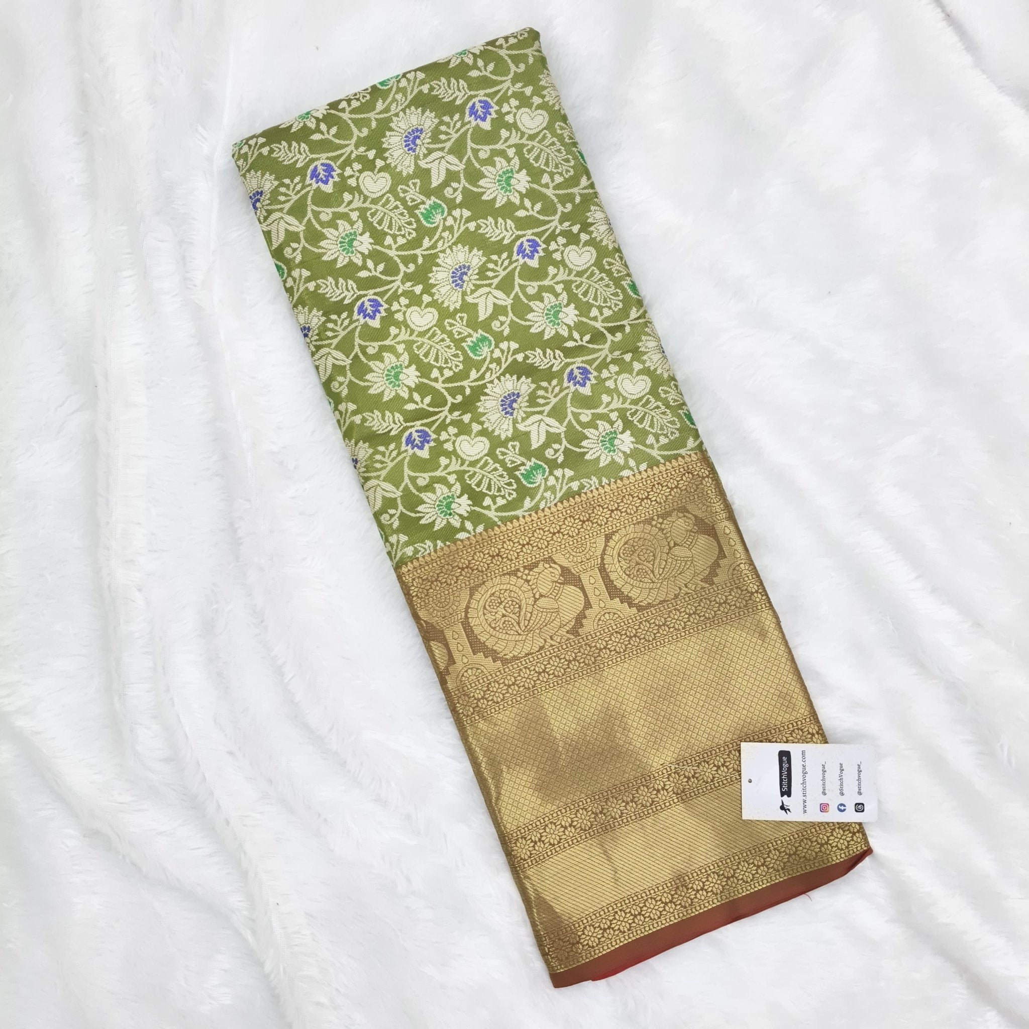 Pattu Silk Saree - StitchVogue