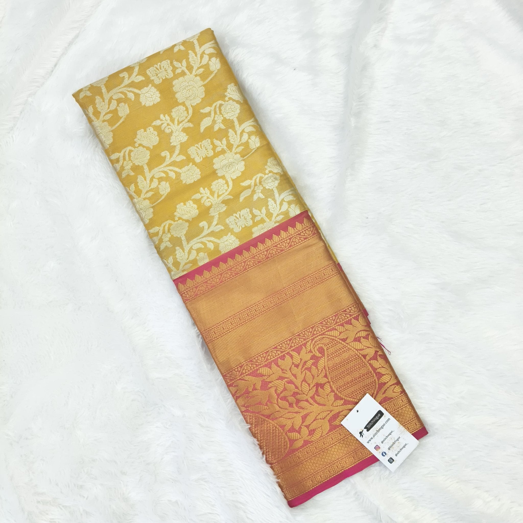 Pattu Silk Saree - StitchVogue