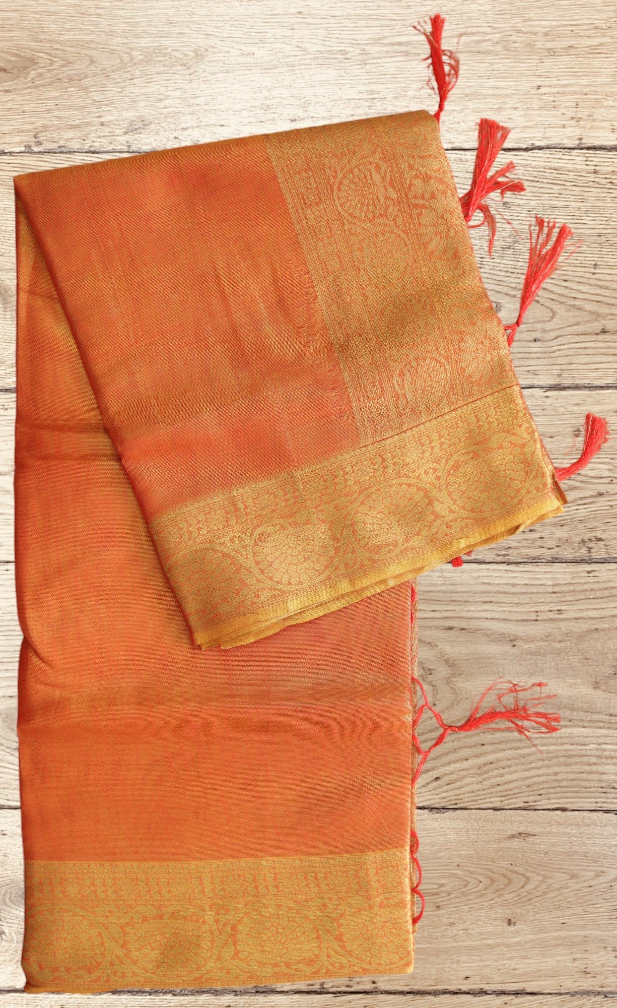 Tussar Silk Saree - StitchVogue