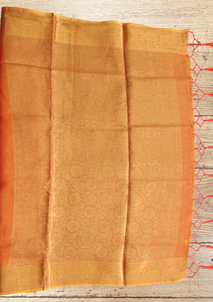 Tussar Silk Saree - StitchVogue